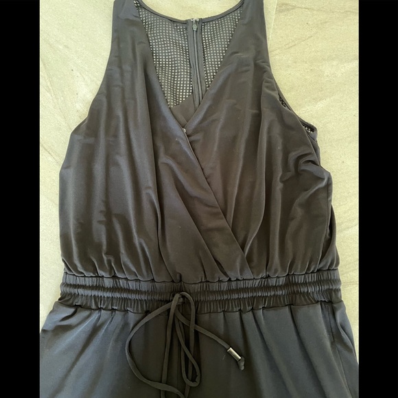 Catherine Maladrino black jumpsuit size large. - Picture 4 of 5